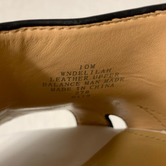 Nine West Women's Delilah Open Toe Block Heels Size 10M - Picture 9 of 10